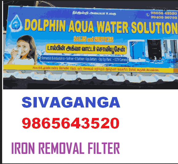Dolphin Aqua iron removal filter for home in sivaganga